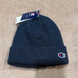 Champion Blue Knit Beanie